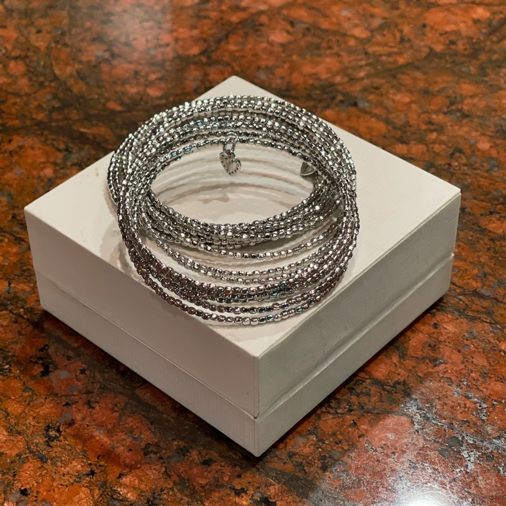 STELLA & DOT 17 row bangle bracelet